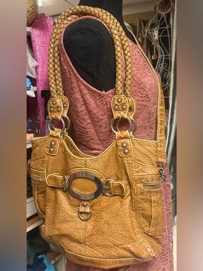 Western Boho style vegan leather purse